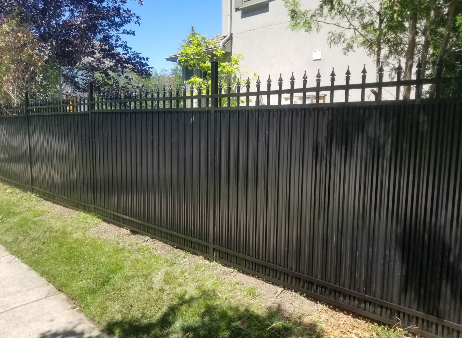 aluminum privacy fence washington