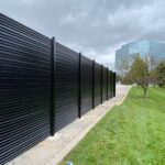 corrugated fence panels